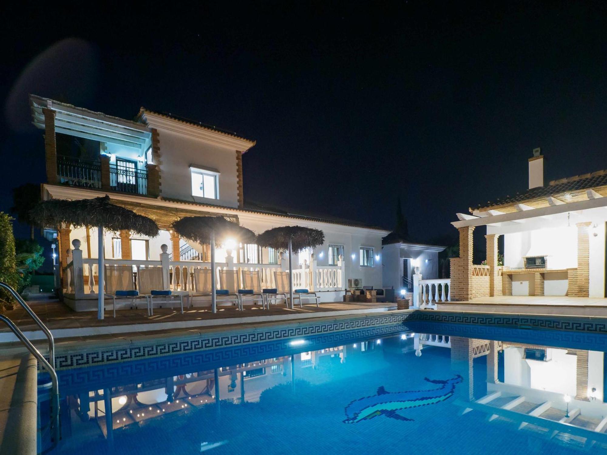 Villa Blanca Malaga Private Villa Heated Pool Alhaurín de la Torre Exterior foto